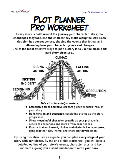 Novel Pro Plot Planner Preview 1